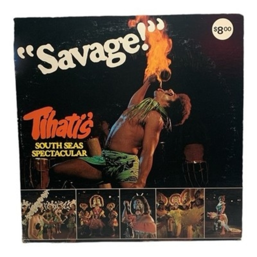 Tihati's South Seas Spectacular Vinyl LP Don Over Records 1001 Pacific Folk VG